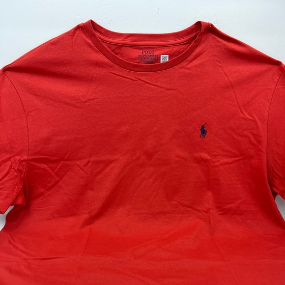 POLO RALPH LAUREN RED ”DPRING RED” T-SHIRT, EXTRA LARGE (XL) - Picture 5 of 13